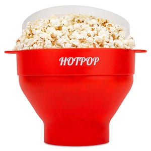 Collapsible Popcorn Bowl Bpa Free and Dishwasher Safe- 17 Colors Available