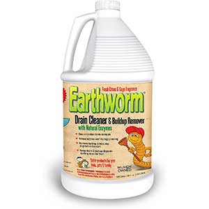 Earthworm Drain Cleaner for Urinals | Adorable Smell | 64 Fluid Ounces