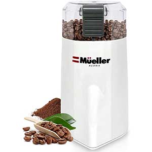 Mueller Grinder for Flax Seeds | Quiet and Powerful | Inexpensive
