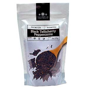 The Spice Lab Tellicherry Peppercorns | Rich Flavor