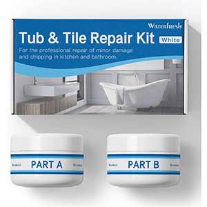 Ankita Fiberglass Tub Repair Kit | Refinishing Kit | White