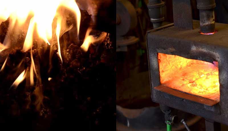 gas forge or a coal forge