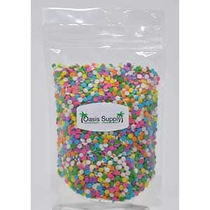 Oasis Supply Edible Confetti Sprinkles For Cake and Cookie