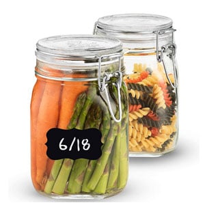 Jars For Fermenting, Airtight lid for Fermenting, Canning, Preserving