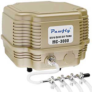 Pawfly Air Pump for Compost Tea | Super Silent & Powerful Performance