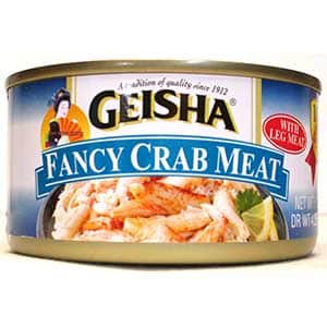 Geisha Wild Caught Fancy Crab Meat